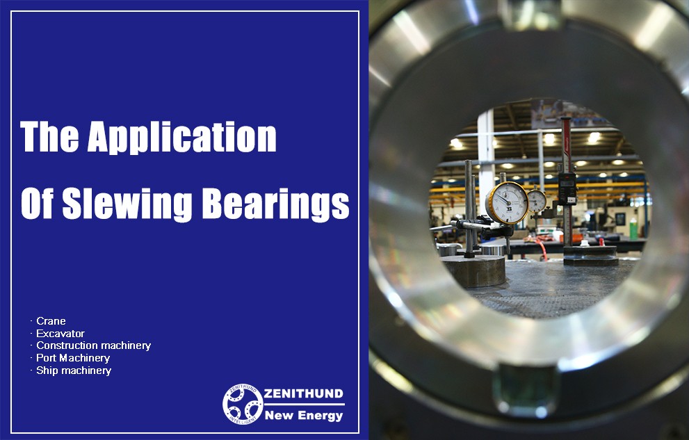 Application-slewing-bearing